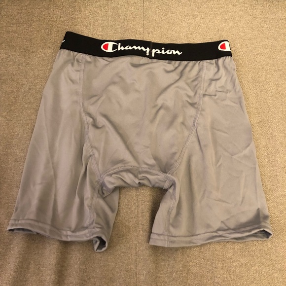 Champion New Mens Boxer Briefs S Small Gray - Picture 2 of 4